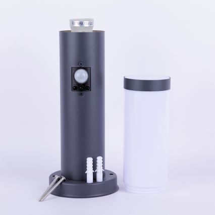 Globo - Outdoor lamp with sensor 1xE27/15W/230V 45 cm IP44