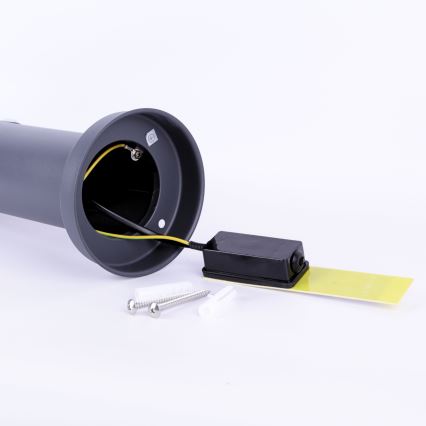 Globo - Outdoor lamp with sensor 1xE27/15W/230V 45 cm IP44