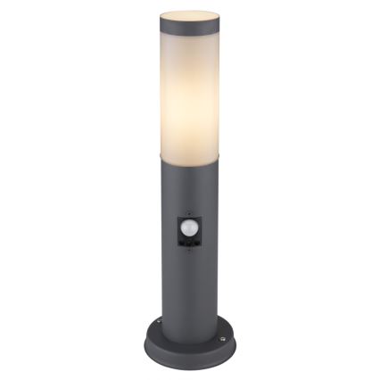 Globo - Outdoor lamp with sensor 1xE27/60W/230V 45 cm IP44