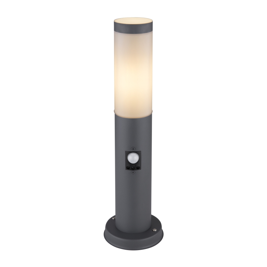 Globo - Outdoor lamp with sensor 1xE27/60W/230V 45 cm IP44