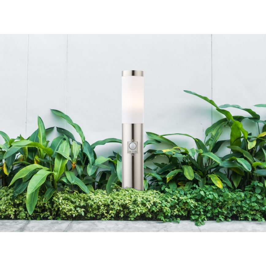 Globo - Outdoor lamp with a sensor 1xE27/60W/230V IP44