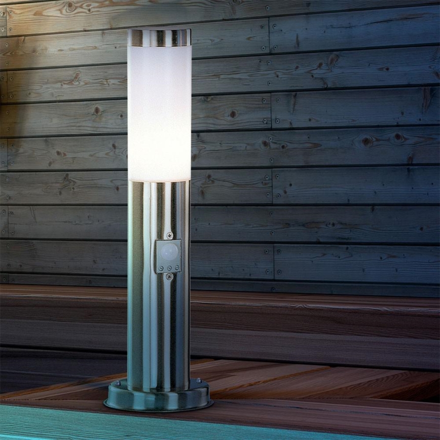 Globo - Outdoor lamp with a sensor 1xE27/60W/230V IP44