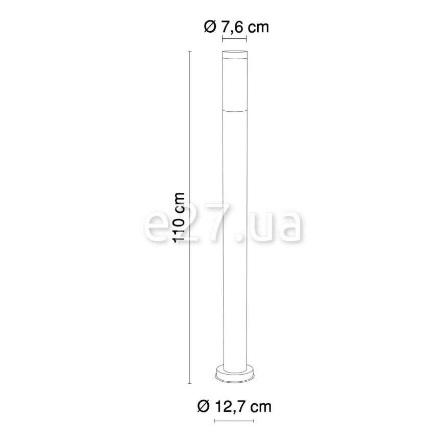 Globo - Outdoor lamp 1xE27/60W/230V