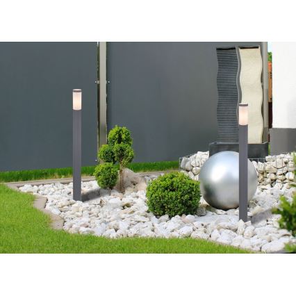 Globo - Outdoor lamp 1xE27/60W/230V IP44 110 cm anthracite