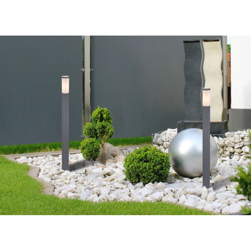 Globo - Outdoor lamp 1xE27/60W/230V IP44 110 cm anthracite