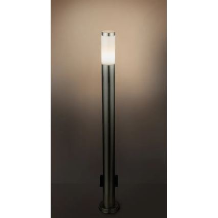 Globo 3159KLED - BOSTON LED/9W/230V IP44 Outdoor Light with Integrated Outlet