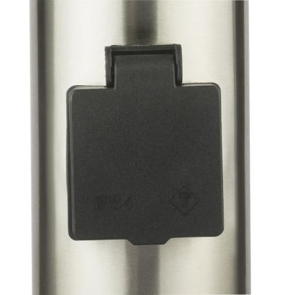 Globo 3159KLED - BOSTON LED/9W/230V IP44 Outdoor Light with Integrated Outlet