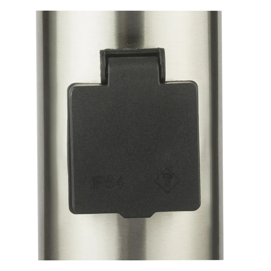 Globo 3159KLED - BOSTON LED/9W/230V IP44 Outdoor Light with Integrated Outlet