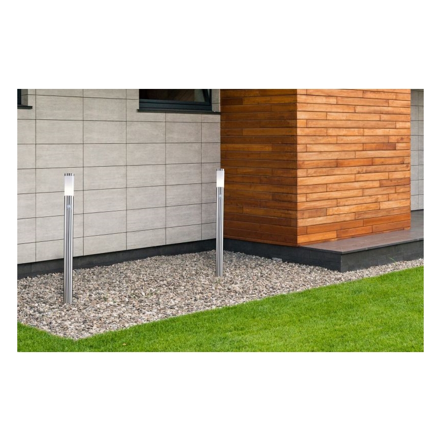 Globo - Outdoor lamp with sensor 1xE27/60W/230V 110 cm IP44