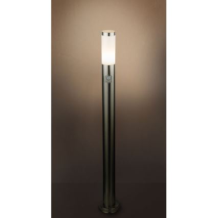 Globo - Outdoor lamp with sensor 1xE27/60W/230V 110 cm IP44