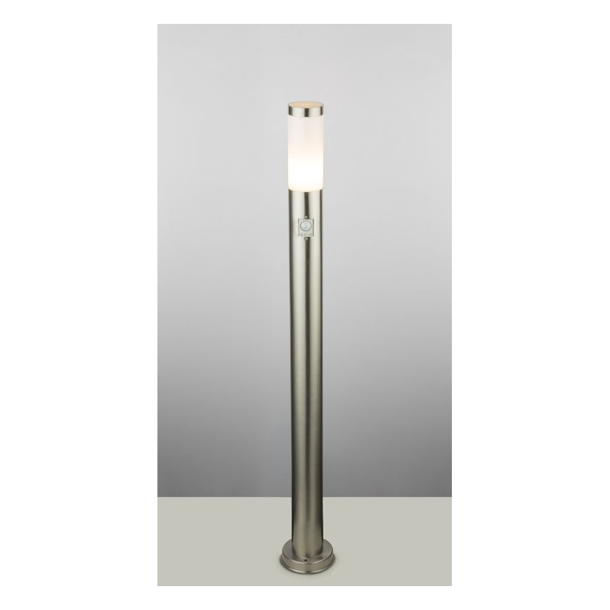Globo - Outdoor lamp with sensor 1xE27/60W/230V 110 cm IP44