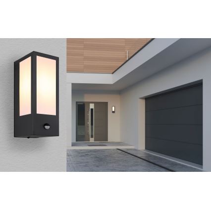 Globo wall light with sensor 1xE27/60W/230V IP44