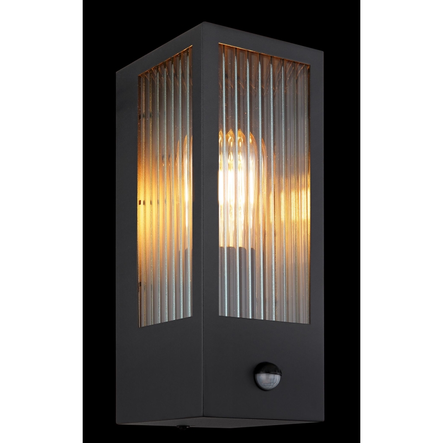 Globo wall light with sensor 1xE27/60W/230V IP44