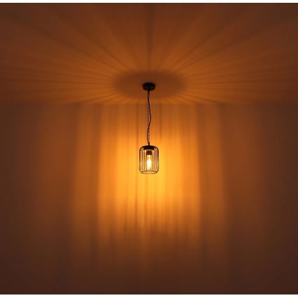 Globo - Outdoor chain-hung pendant light 1xE27/15W/230V