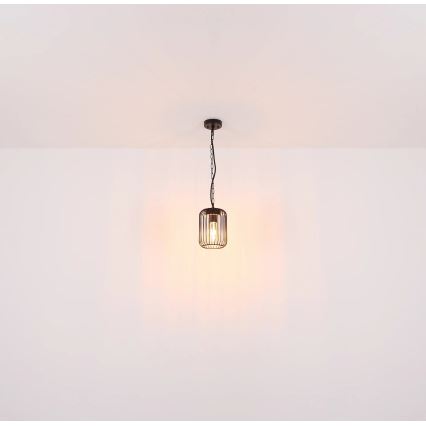 Globo - Outdoor chain-hung pendant light 1xE27/15W/230V