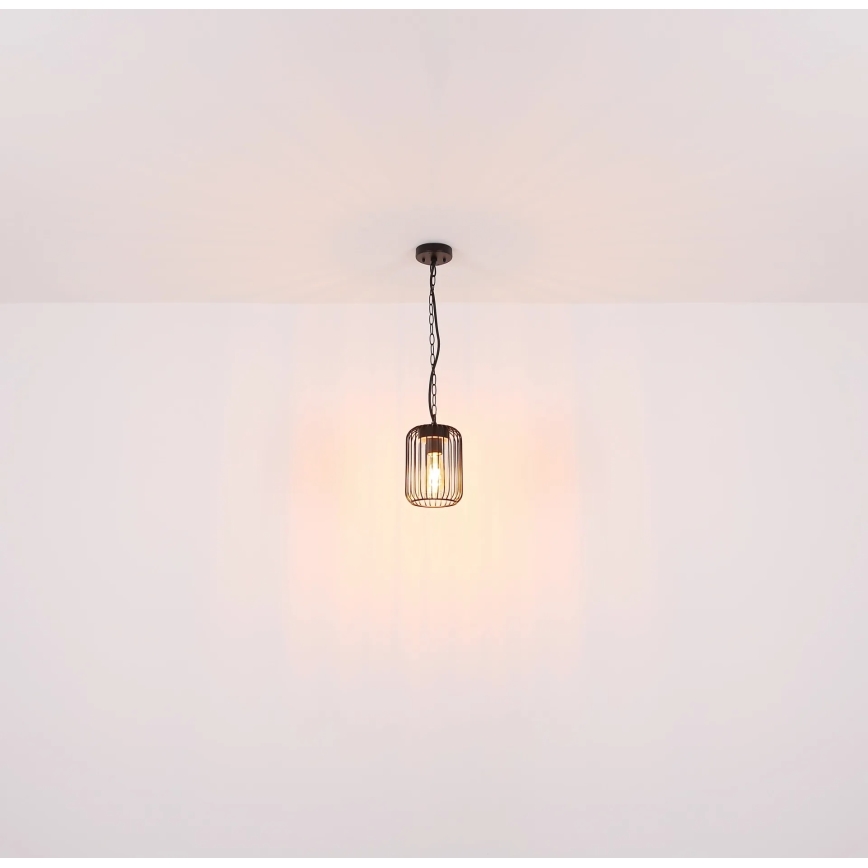 Globo - Outdoor chain-hung pendant light 1xE27/15W/230V
