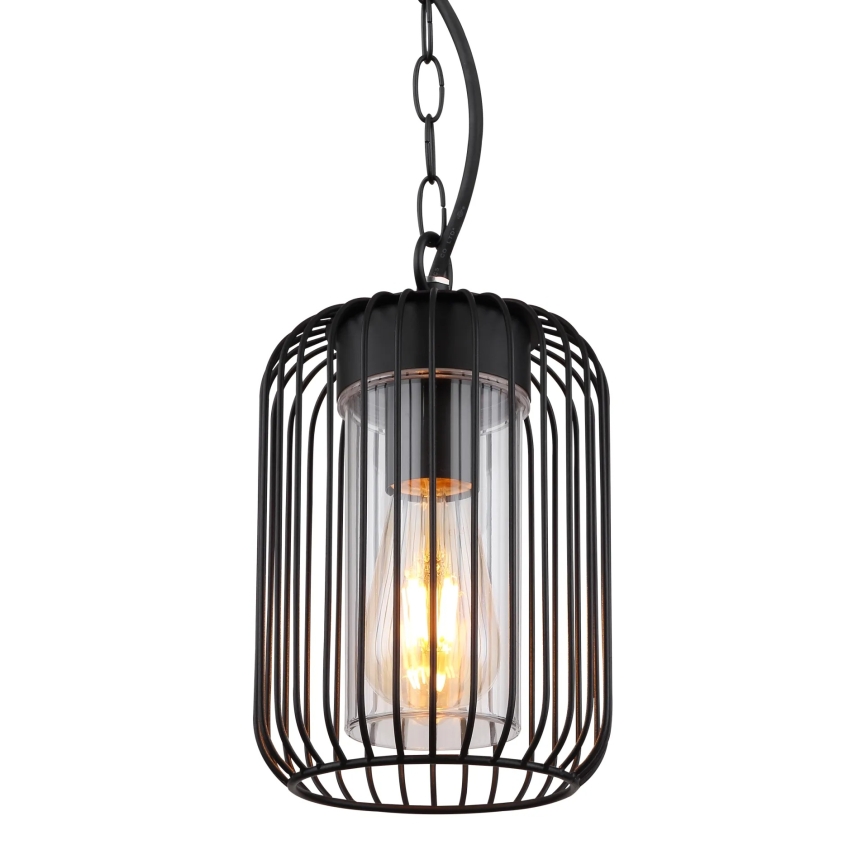 Globo - Outdoor chain-hung pendant light 1xE27/15W/230V