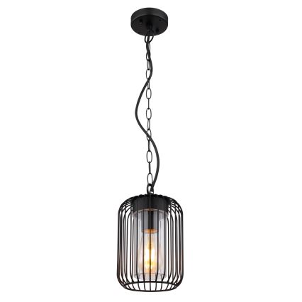 Globo - Outdoor chain-hung pendant light 1xE27/15W/230V