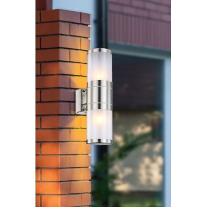 Globo - Outdoor wall light 2xE27/60W/230V