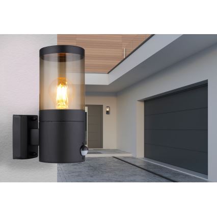 Globo wall light with sensor 1xE27/60W/230V IP44