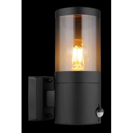 Globo wall light with sensor 1xE27/60W/230V IP44