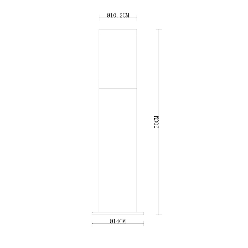 Globo - Outdoor lamp 1xE27/60W/230V 50 cm IP44