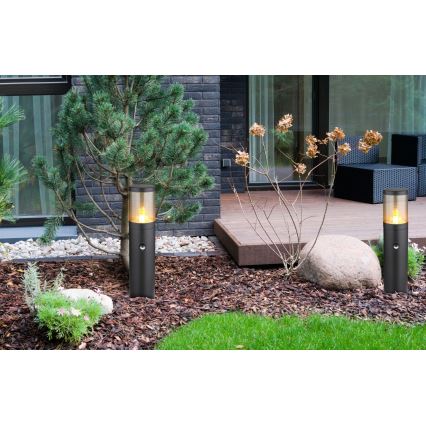 Globo - Outdoor lamp with sensor 1xE27/60W/230V 50 cm IP44