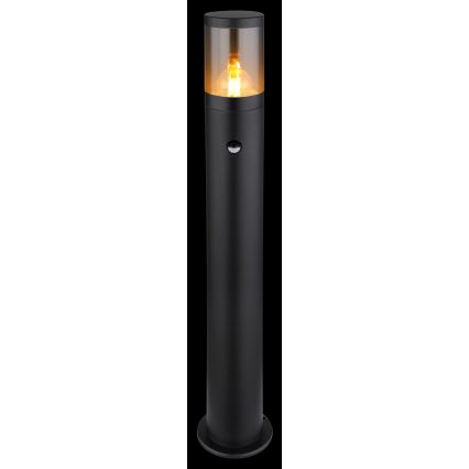 Globo - Outdoor lamp with sensor 1xE27/60W/230V 80 cm IP44