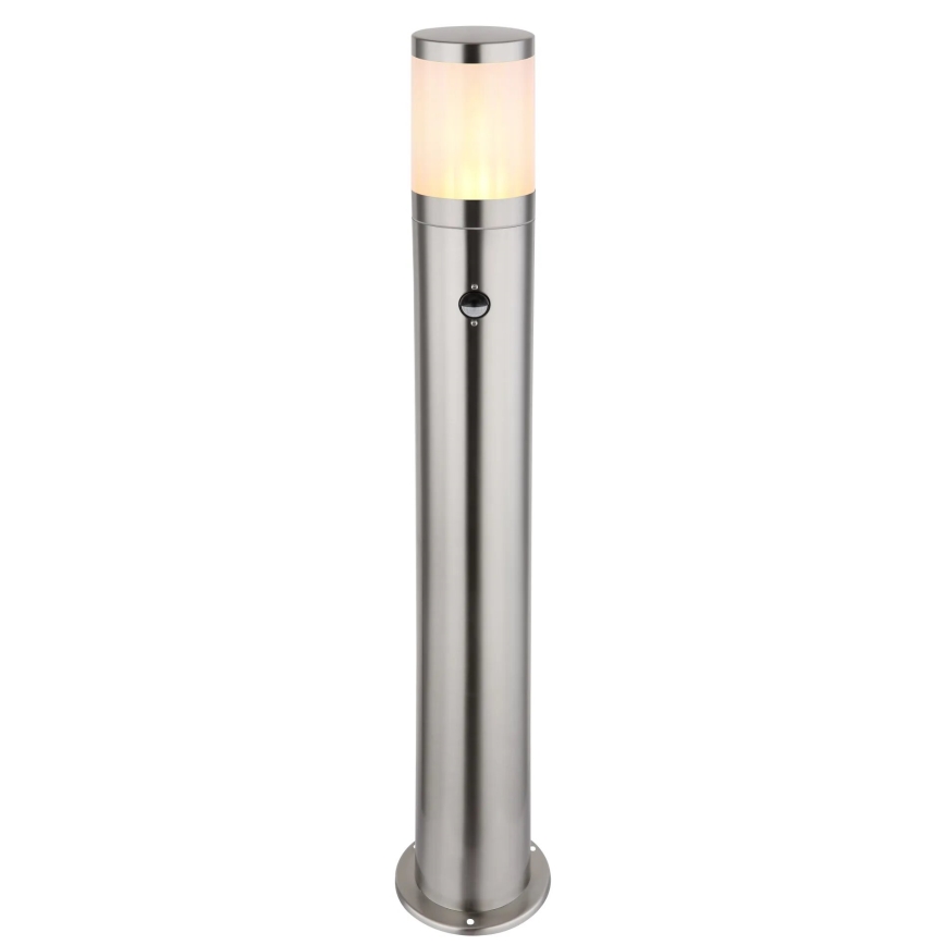 Globo - Outdoor lamp with sensor 1xE27/60W/230V 80 cm