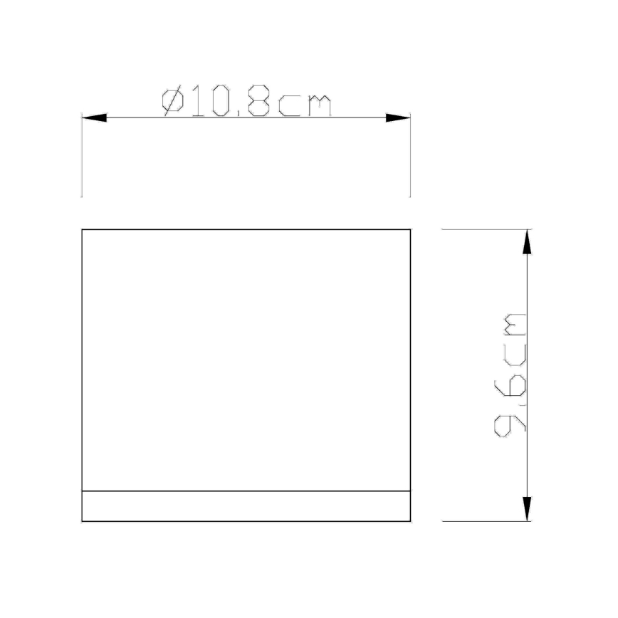 Globo - Outdoor ceiling light 1xGX53/11W/230V IP44