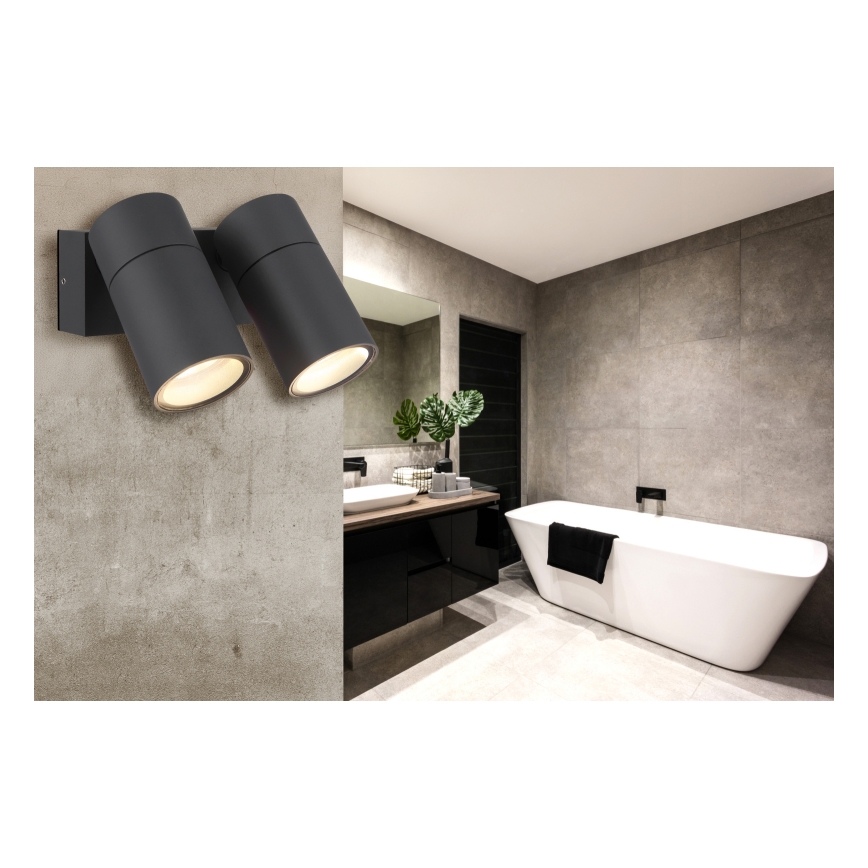 Globo - Wall spotlight 2xGU10/35W/230V