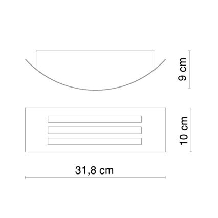 Globo - LED outdoor lighting 1xE27/20W/230V IP44