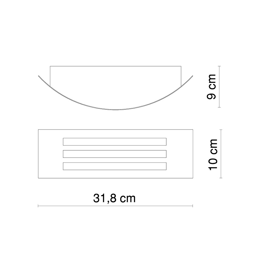 Globo - LED outdoor lighting 1xE27/20W/230V IP44