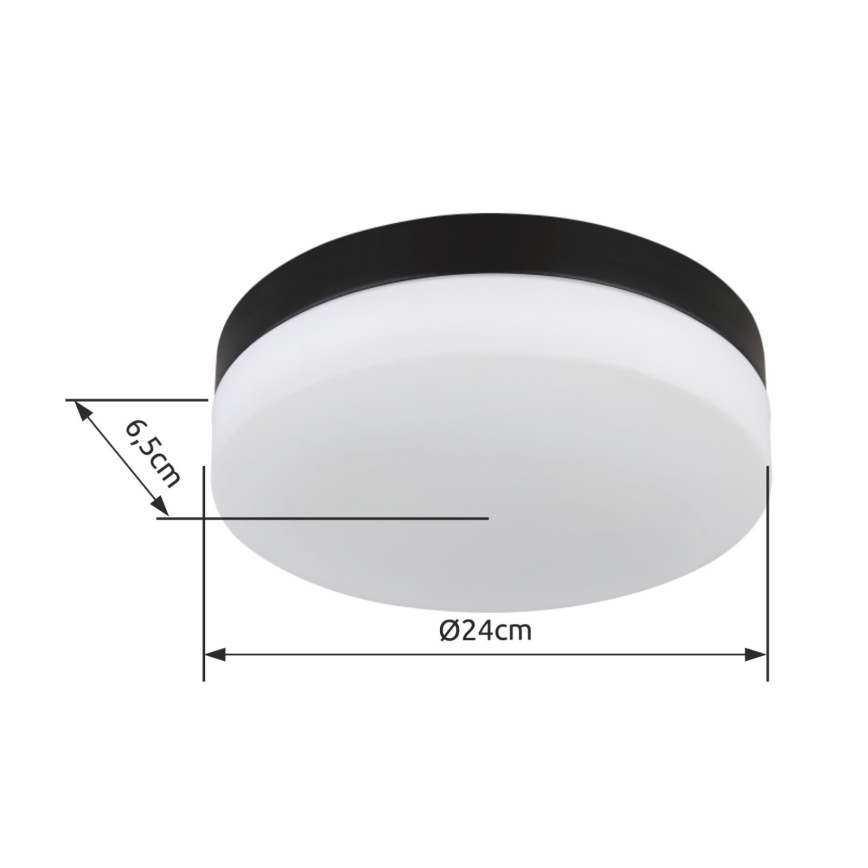 Globo - Bathroom light 2xE27/40W/230V d. 24 cm IP44