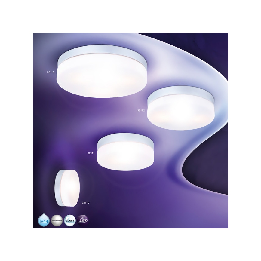 Globo - Bathroom light 2xE27/40W/230V d. 24 cm IP44