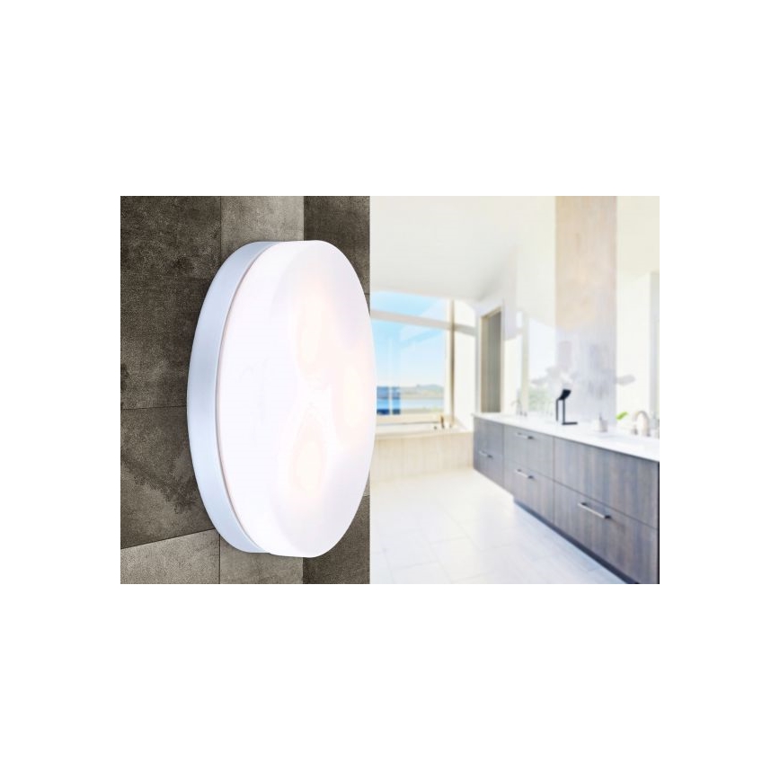 Globo - Bathroom light 3xE27/40W/230V d. 30 cm IP44