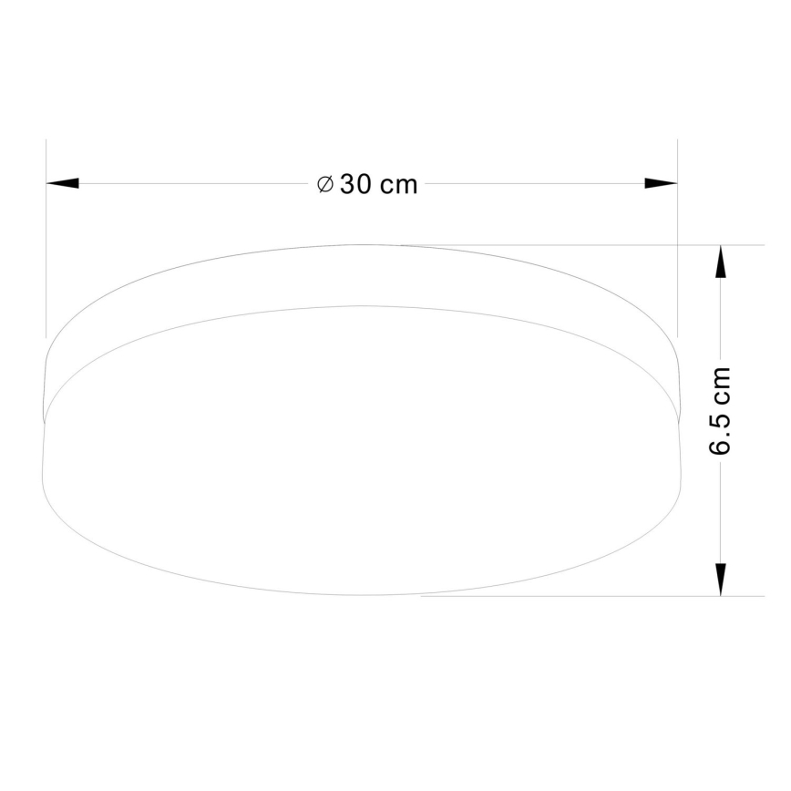 Globo - Bathroom light 3xE27/40W/230V d. 30 cm IP44