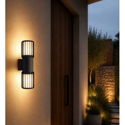Globo - Outdoor wall light 2xE27/15W/230V IP54