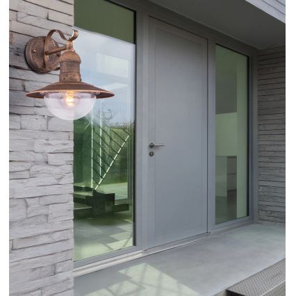 Globo - Outdoor Wall Light 1xE27/23W/230V IP44