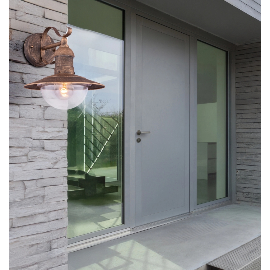 Globo - Outdoor Wall Light 1xE27/23W/230V IP44