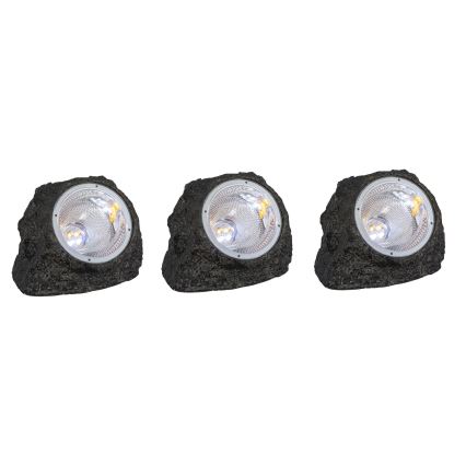 Globo - SET 3x LED Solar light LED/1,2V IP44