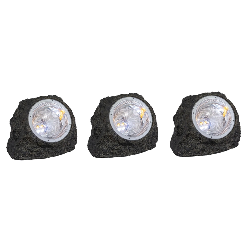 Globo - SET 3x LED Solar light LED/1,2V IP44