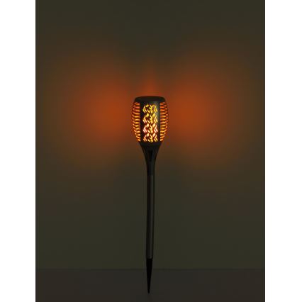 Globo - LED Solar light LED/3,6W/3V 1800K IP44 shiny chrome