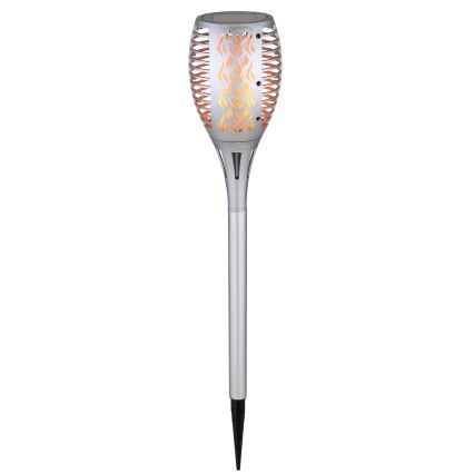 Globo - LED Solar light LED/3,6W/3V 1800K IP44 shiny chrome