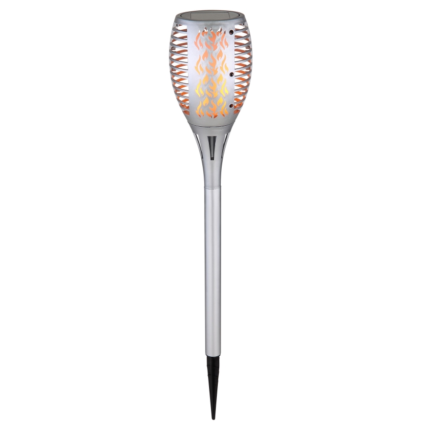 Globo - LED Solar light LED/3,6W/3V 1800K IP44 shiny chrome