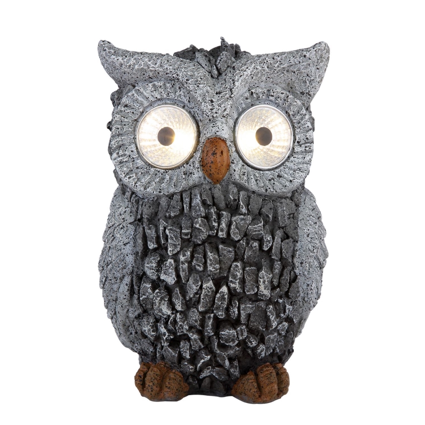 Globo - LED Solar light 2xLED/0,06W/3V IP44 owl
