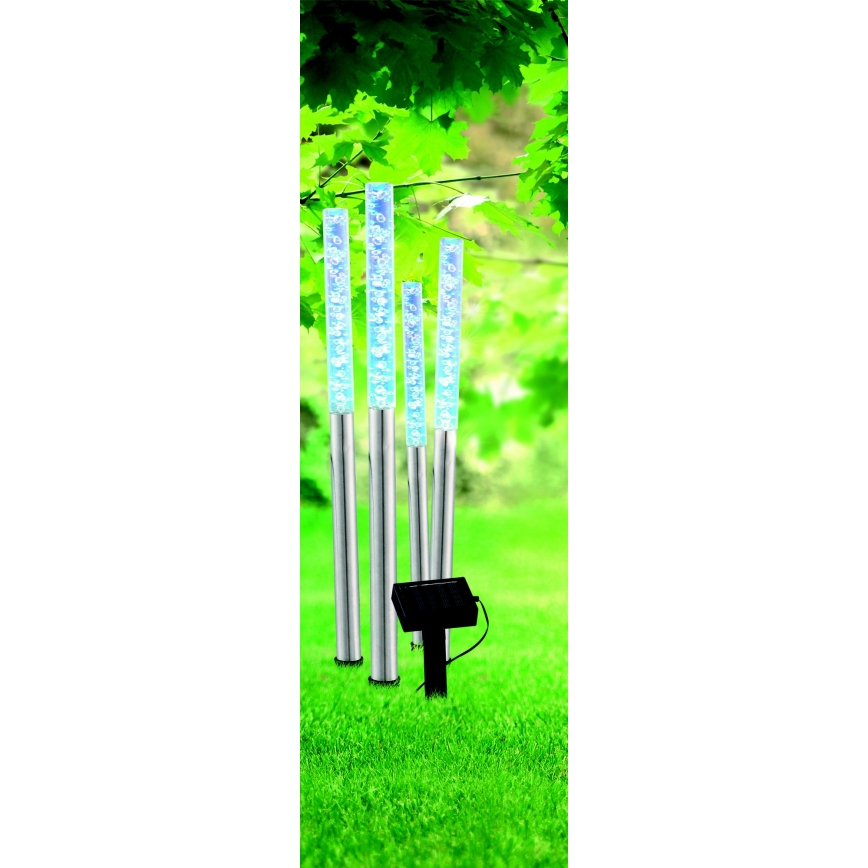 Globo - SET 4x LED Solar light 4xLED/0,07W IP44