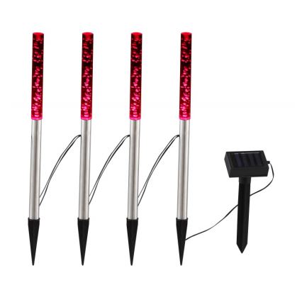 Globo - SET 4x LED Solar light 4xLED/0,07W IP44