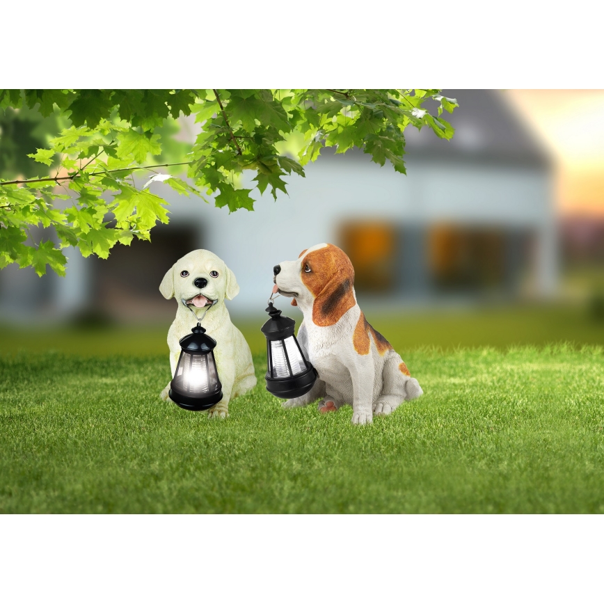 Globo - LED Solar light LED/0,06W/3V dog IP44 600 mAh