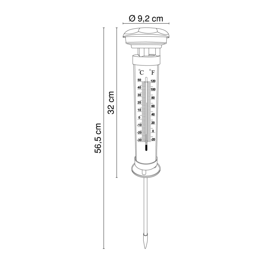 Globo - LED Solar light LED/0,06W IP44